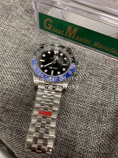 gm factory mens automatic eta 2836 watch men blue black ceramic 904l steel jubilee bracelet batman master dive 126710 sport watches, Slivery;brown
gm factory mens automatic eta 2836 watch men blue black ceramic 904l steel jubilee bracelet batman master dive 126710 sport watches, Slivery;brown