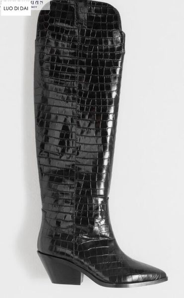 2019 new women half boots block heel mid calf boots women stone print ladies party shoes western black leather booties
2019 new women half boots block heel mid calf boots women stone print ladies party shoes western black leather booties