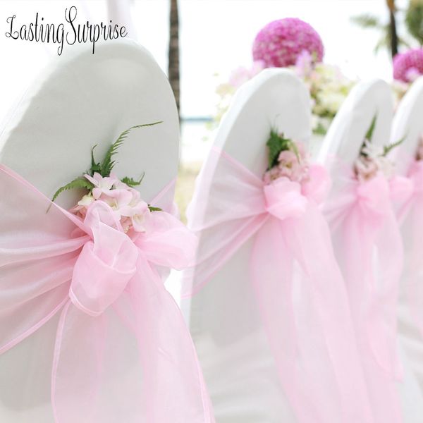 1 organza chair sashes bows weeding decoration for cover banquet weddings party event xmas banquet sheer organza fabric 18*275cm
1 organza chair sashes bows weeding decoration for cover banquet weddings party event xmas banquet sheer organza fabric 18*275cm