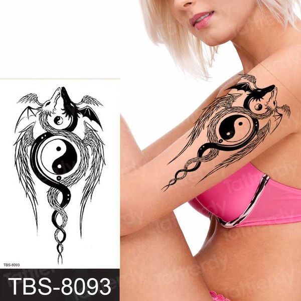 tattoo sticker women yinyang wolf dreagon black henna tattoo waterproof for mens arm shoulder tatoo sleeve body stickers decal
tattoo sticker women yinyang wolf dreagon black henna tattoo waterproof for mens arm shoulder tatoo sleeve body stickers decal