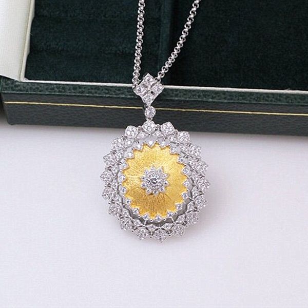 cmajor 925 sterling silver two-tone round hollow out necklace sterling silver fine jewelry valentine's day gift for women
cmajor 925 sterling silver two-tone round hollow out necklace sterling silver fine jewelry valentine's day gift for women
