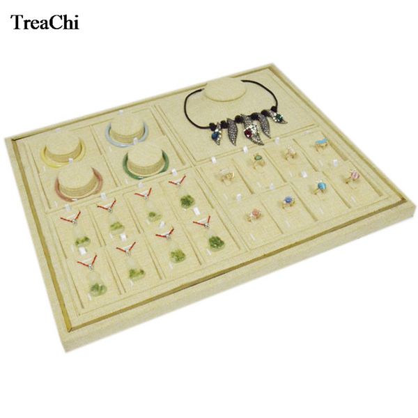 multi-functional portable beige linen jewelry organizer case jute ring bracelet necklace earring storage box bangle display tray, Black
multi-functional portable beige linen jewelry organizer case jute ring bracelet necklace earring storage box bangle display tray, Black