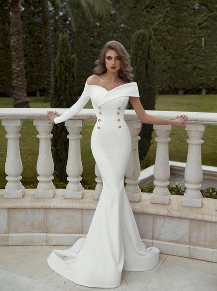 2019 new white mermaid prom dresses long evening party wear formal dress vestidos, White;black
2019 new white mermaid prom dresses long evening party wear formal dress vestidos, White;black