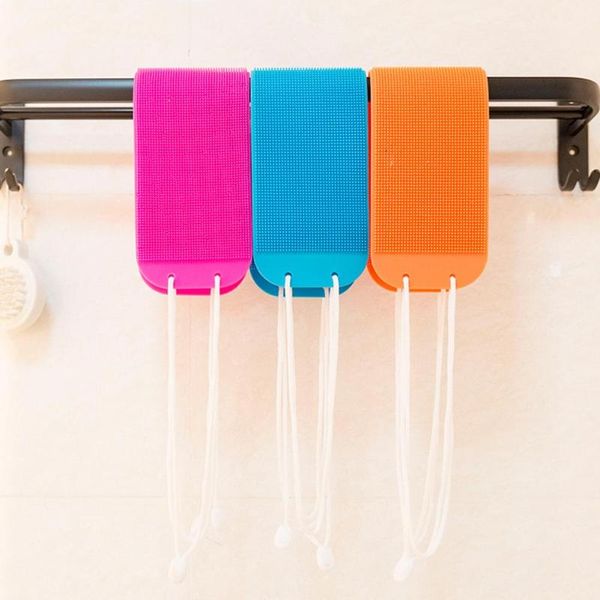 multiuse silicone bathing brush body relaxation massager shower scrubber skin cleaning brushes body bathroom accessories
multiuse silicone bathing brush body relaxation massager shower scrubber skin cleaning brushes body bathroom accessories
