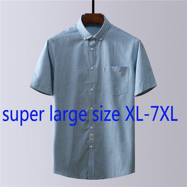 men's casual shirts arrival fashion super large men spring loose short sleeve plaid plus size xl 2xl 3xl 4xl 5xl 6xl 7xl, White;black
men's casual shirts arrival fashion super large men spring loose short sleeve plaid plus size xl 2xl 3xl 4xl 5xl 6xl 7xl, White;black