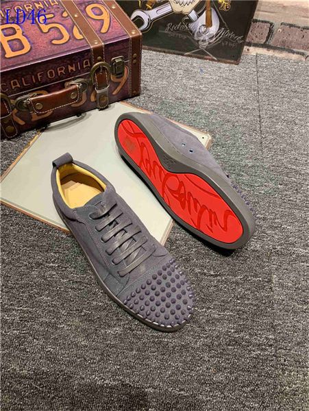 a25 new christian luxury louboutin bottom red bottoms studded spikes brand cl mens casual shoes men women party lover sports sneakers, Black
a25 new christian luxury louboutin bottom red bottoms studded spikes brand cl mens casual shoes men women party lover sports sneakers, Black