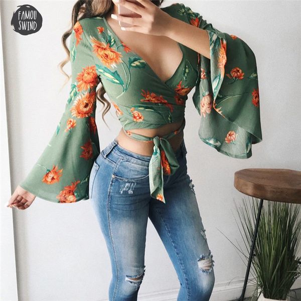 floral summer applique boho blouse women chiffon vacation shirts casual fashion long sleeve bandage bow v blouses femme blusa, White
floral summer applique boho blouse women chiffon vacation shirts casual fashion long sleeve bandage bow v blouses femme blusa, White