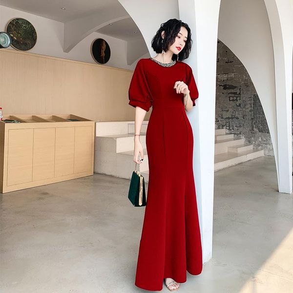plus size 3xl burgundy slim evening dress women zipper prom dress solid stain spaghetti strap formal elegant cheongsam, Red
plus size 3xl burgundy slim evening dress women zipper prom dress solid stain spaghetti strap formal elegant cheongsam, Red
