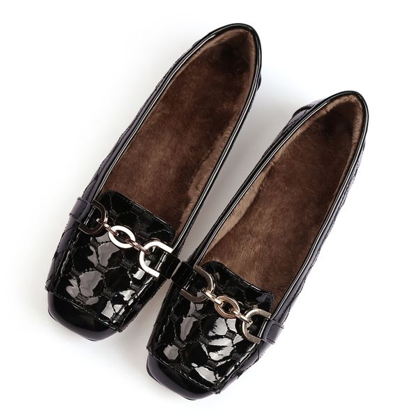 women's pu diamond lattice metal buckle flat shoes loafers shoes comfortable casual work office daily mum, Black
women's pu diamond lattice metal buckle flat shoes loafers shoes comfortable casual work office daily mum, Black