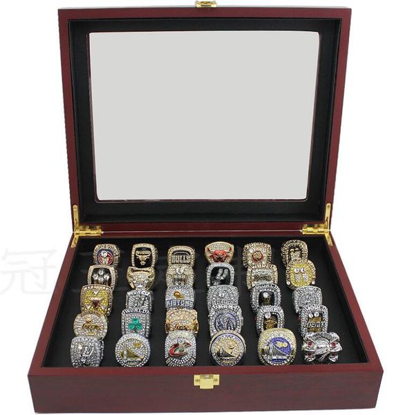 30pcs 1989 до 2018 хищников basektball команды around чемпионов чемпионат кольцо с деревянной коробкой дисплея сувенирной вентиляторы мужчин, Golden;silver
30pcs 1989 до 2018 хищников basektball команды around чемпионов чемпионат кольцо с деревянной коробкой дисплея сувенирной вентиляторы мужчин, Golden;silver