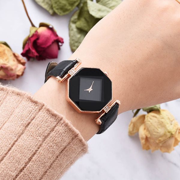 1 pcs women lady girl wrist quartz watch pu strap fashion gift for business party kqs8, Slivery;brown
1 pcs women lady girl wrist quartz watch pu strap fashion gift for business party kqs8, Slivery;brown