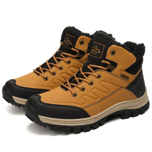 winter men boots pu outdoor snow ankle boots male lace up anti-slip booties british sneakers plus size 46 zapatos de hombre, Black
winter men boots pu outdoor snow ankle boots male lace up anti-slip booties british sneakers plus size 46 zapatos de hombre, Black