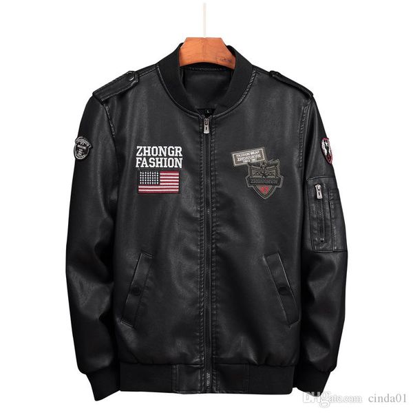 мужские куртки кожаные вскользь pilot куртка куртка европы и америки street одежда baseball jacket большой размер m-6xl, Black;brown
мужские куртки кожаные вскользь pilot куртка куртка европы и америки street одежда baseball jacket большой размер m-6xl, Black;brown