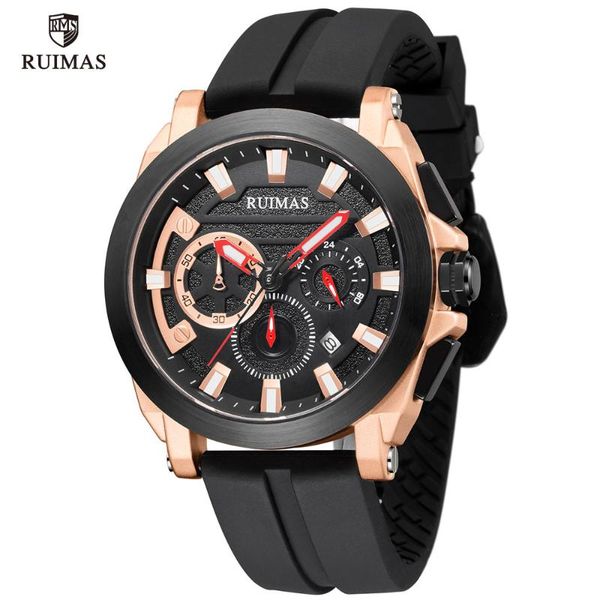 ruimas fashion chronograph watches men silicone sport watch man waterproof army quartz wristwatch relogio masculino 580, Slivery;brown
ruimas fashion chronograph watches men silicone sport watch man waterproof army quartz wristwatch relogio masculino 580, Slivery;brown