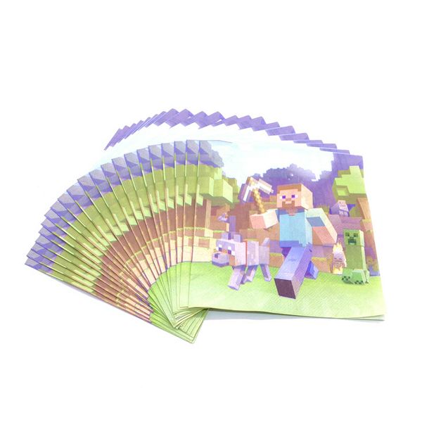 mining pixel game plates tablecloth baby shower birthday party decoration supplies flags cups napkin disposable tableware set
mining pixel game plates tablecloth baby shower birthday party decoration supplies flags cups napkin disposable tableware set