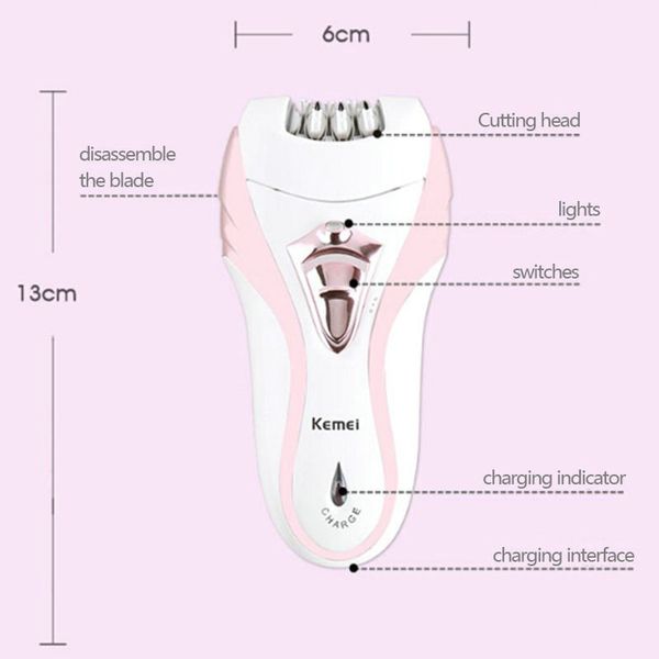 kemei km-3010 women rechargeable electric shave lady's epilator grinding feet device bikini trimmer professional female care
kemei km-3010 women rechargeable electric shave lady's epilator grinding feet device bikini trimmer professional female care