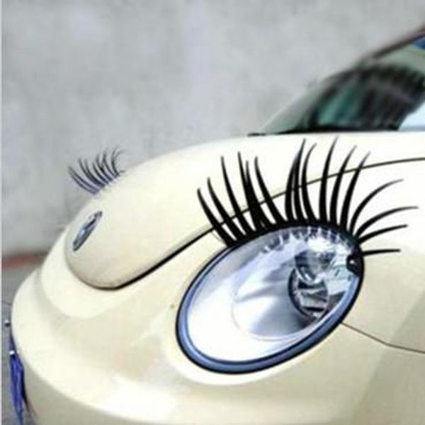 wholesale-1set=2pcs 3d charming black false eyelashes eye lash sticker car headlight decoration funny decal for beetle
wholesale-1set=2pcs 3d charming black false eyelashes eye lash sticker car headlight decoration funny decal for beetle