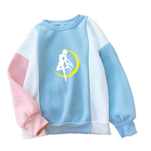 autumn winter women kpop casual kawaii cartoon sailor moon hoodies sweatshirts long sleeve loose colorblock splicing fleece, Black
autumn winter women kpop casual kawaii cartoon sailor moon hoodies sweatshirts long sleeve loose colorblock splicing fleece, Black