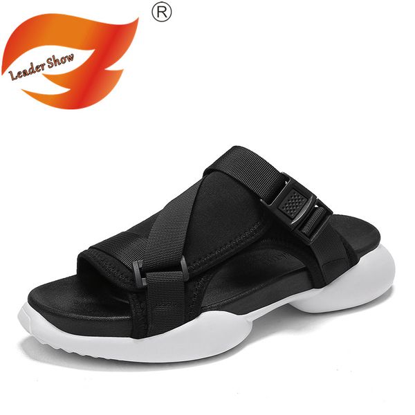 leader show fashion men's sandals casual beach non-slip sandals summer wear-resistant outdoor flats shoes comfortable, Black
leader show fashion men's sandals casual beach non-slip sandals summer wear-resistant outdoor flats shoes comfortable, Black