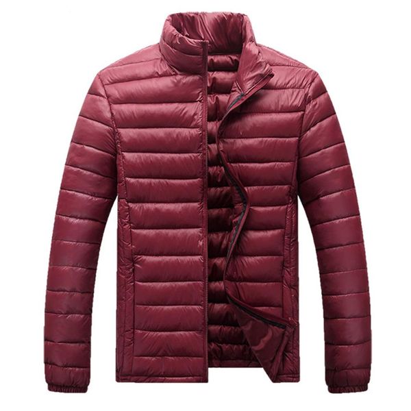men long sleeve stand collar coat down parka overcome coat casual pure color wild winter warm cotton, Black
men long sleeve stand collar coat down parka overcome coat casual pure color wild winter warm cotton, Black