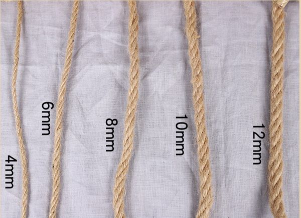 yarn 4/6/8/10/12mm rope 10m / handle natural hessian jute for antique wedding christmas party decoration accessories, Black;white
yarn 4/6/8/10/12mm rope 10m / handle natural hessian jute for antique wedding christmas party decoration accessories, Black;white