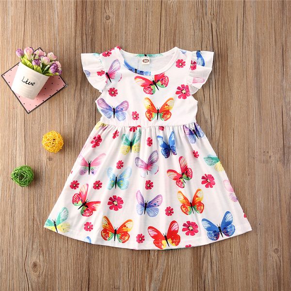 summer toddler baby girls colorful butterfly dress knee-length a-line princess party dress 1-5y, Red;yellow
summer toddler baby girls colorful butterfly dress knee-length a-line princess party dress 1-5y, Red;yellow