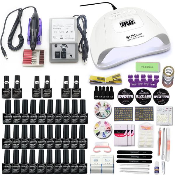 nail art kits set with 30/20/10 color gel varnish with120w uv lednail lamp sensor and 20000 rpm drill for tools
nail art kits set with 30/20/10 color gel varnish with120w uv lednail lamp sensor and 20000 rpm drill for tools