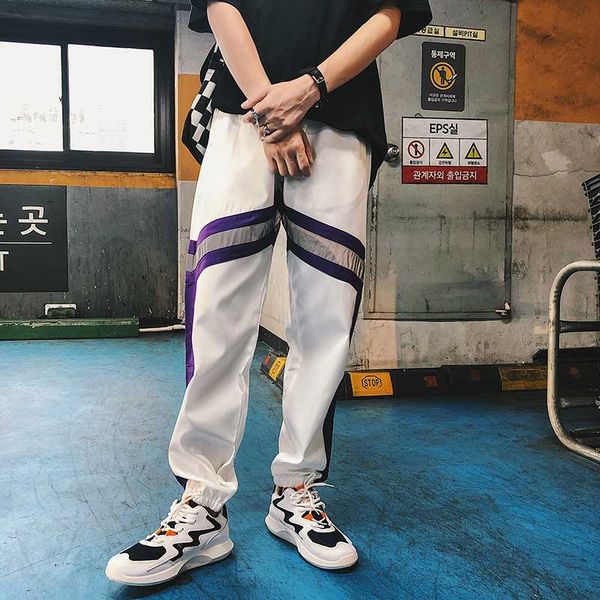 весна hip hop мужские сращивания бегуны брюки мужчины sweatpants сыпучие мужчины светоотражающие нашивки бегуны брюки трек гарем уличная, Black
весна hip hop мужские сращивания бегуны брюки мужчины sweatpants сыпучие мужчины светоотражающие нашивки бегуны брюки трек гарем уличная, Black