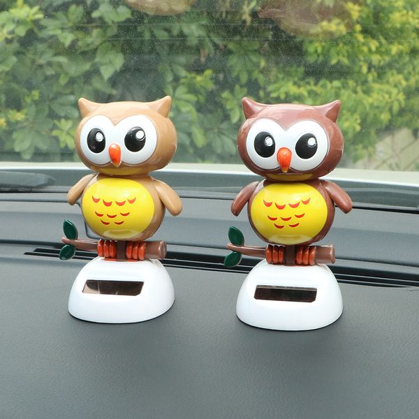 cute owl birds car ornament solar powered swing doll dashboard decoration dancing shaking head car styling auto accessories
cute owl birds car ornament solar powered swing doll dashboard decoration dancing shaking head car styling auto accessories