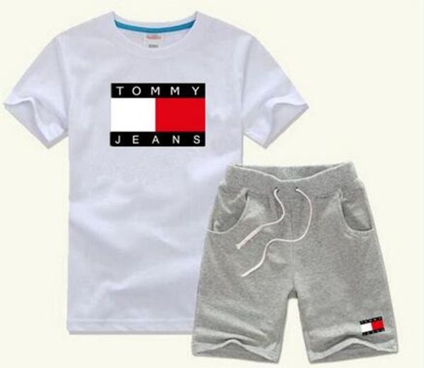 brand kids sets 2-7t children t-shirts and shorts pants kids tracksuits children sport suit 2 pcs/sets short sleeve sets summer, White
brand kids sets 2-7t children t-shirts and shorts pants kids tracksuits children sport suit 2 pcs/sets short sleeve sets summer, White