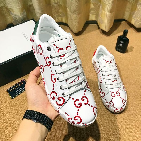 men real leather shoes 2019 fashion brand casual shoes man classic recovery brand lace-up sneakers, Black
men real leather shoes 2019 fashion brand casual shoes man classic recovery brand lace-up sneakers, Black
