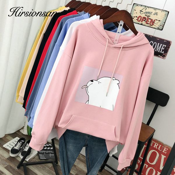 hirsionsan winter hoodie sweatershirt womens cute bear print cotton hoody pocket basic pullover oversized hooded kawaii jumper, Black
hirsionsan winter hoodie sweatershirt womens cute bear print cotton hoody pocket basic pullover oversized hooded kawaii jumper, Black