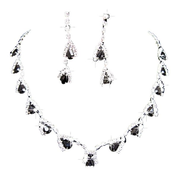 jewelry sets wedding rhinestone crystal bib statement necklace earrings set brides party prom costume jewelry for women, Silver
jewelry sets wedding rhinestone crystal bib statement necklace earrings set brides party prom costume jewelry for women, Silver