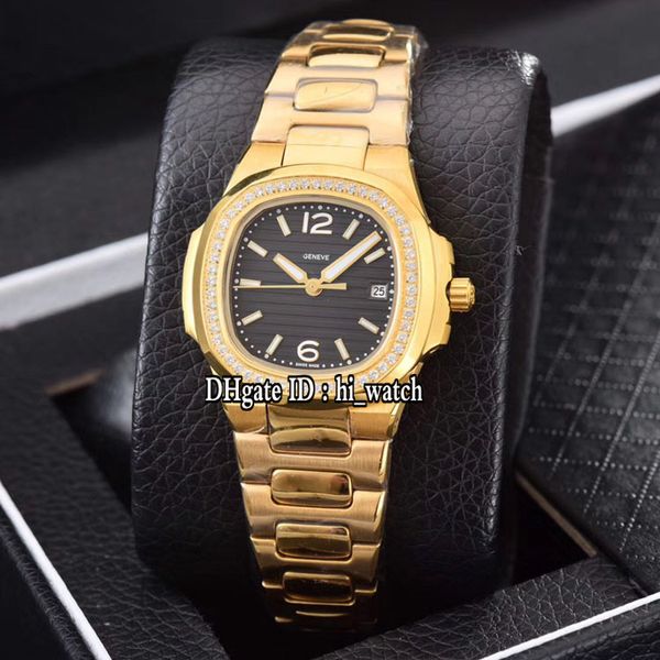 nautilus 7010 swiss quartz ladies womens watch yellow gold diamond bezel black texture stick markers stainless steel bracele hi_watch h08e5, Slivery;brown
nautilus 7010 swiss quartz ladies womens watch yellow gold diamond bezel black texture stick markers stainless steel bracele hi_watch h08e5, Slivery;brown