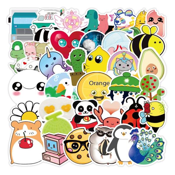 cute cartoon animal doodle stickers waterproof suitcase notebook scooter water glass car refrigerator stickers
cute cartoon animal doodle stickers waterproof suitcase notebook scooter water glass car refrigerator stickers