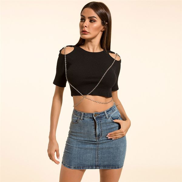 crop sleeveless t-shirt women lady female one shoulder summer beach vest bare midriff fashion clothes korean clothes, White
crop sleeveless t-shirt women lady female one shoulder summer beach vest bare midriff fashion clothes korean clothes, White