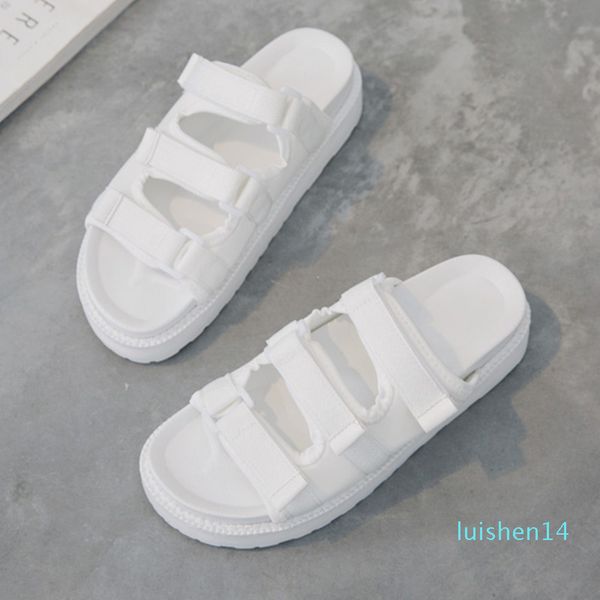 2019 women slippers black pink white shoes woman beach sandals loop&hook outdoor indoor summer slippers non-slip soft flats l14
2019 women slippers black pink white shoes woman beach sandals loop&hook outdoor indoor summer slippers non-slip soft flats l14