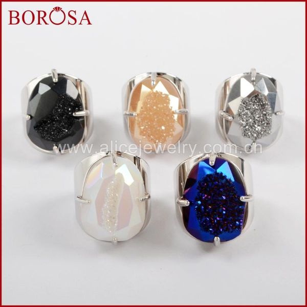 borosa 5шт яйцо формы посеребренной лапка titanium радуга агата druzy кольцо грановитого смешанные цветы для оптовой продажи zs0312, Golden;silver
borosa 5шт яйцо формы посеребренной лапка titanium радуга агата druzy кольцо грановитого смешанные цветы для оптовой продажи zs0312, Golden;silver