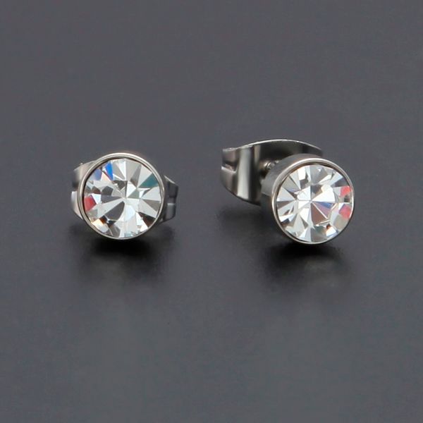 tbtk new fashion woman man round stainless steel stud earrings with shine simulated diamonds trendy cute bijoux bling brincos, Golden;silver
tbtk new fashion woman man round stainless steel stud earrings with shine simulated diamonds trendy cute bijoux bling brincos, Golden;silver