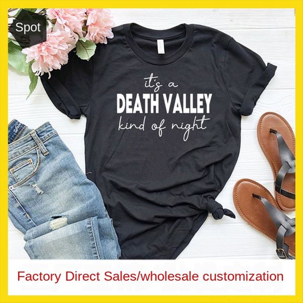 it's a death valley kind of night letter short-sleeved t-shirt it's a death valley kind of night letter short-sleeved t-shirt, White
it's a death valley kind of night letter short-sleeved t-shirt it's a death valley kind of night letter short-sleeved t-shirt, White