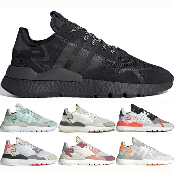 2019 hot nite jogger running shoes for men women top quality triple black white core grey breathable trainer fashion sneakers size 36-45
2019 hot nite jogger running shoes for men women top quality triple black white core grey breathable trainer fashion sneakers size 36-45