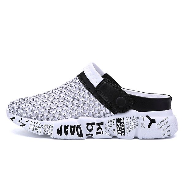 gslmoln plus size 39-46 men sandals summer breathable air mesh men lighted slippers outdoor beach mens shoes leisure slippers, Black
gslmoln plus size 39-46 men sandals summer breathable air mesh men lighted slippers outdoor beach mens shoes leisure slippers, Black