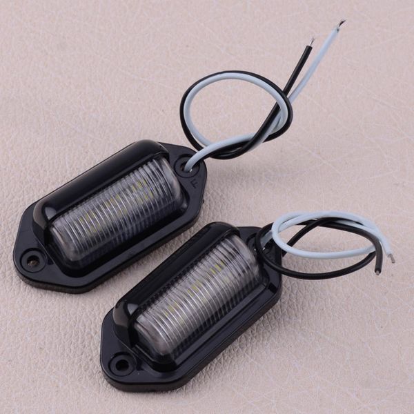 dwcx 2pcs universal 12v 6 smd white led number license plate light lamp for car truck suv boat waterproof
dwcx 2pcs universal 12v 6 smd white led number license plate light lamp for car truck suv boat waterproof