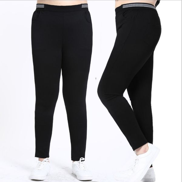10xl plus szie women pants 2020 new arrival high waist striped patchwork elastic pants elegant office wear pencil pants hj791, Black;white
10xl plus szie women pants 2020 new arrival high waist striped patchwork elastic pants elegant office wear pencil pants hj791, Black;white