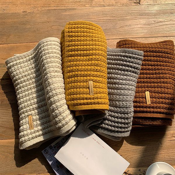 korean thickening knitting scarf winter knitted soft wool collar solid color neck shawl wraps warmer crochet women scarves
korean thickening knitting scarf winter knitted soft wool collar solid color neck shawl wraps warmer crochet women scarves