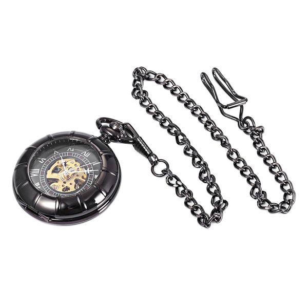 flower hand wind mechanical pocket watch with long chain skeleton dial pocket watch - black (easy to read, Slivery;golden
flower hand wind mechanical pocket watch with long chain skeleton dial pocket watch - black (easy to read, Slivery;golden
