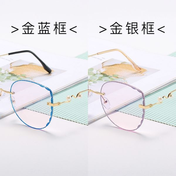 kq0h0 frameless trimming plain blue-proof protective women's flash-powder pearl-edge frameless trimming plain blue-proof protective gla, Silver
kq0h0 frameless trimming plain blue-proof protective women's flash-powder pearl-edge frameless trimming plain blue-proof protective gla, Silver