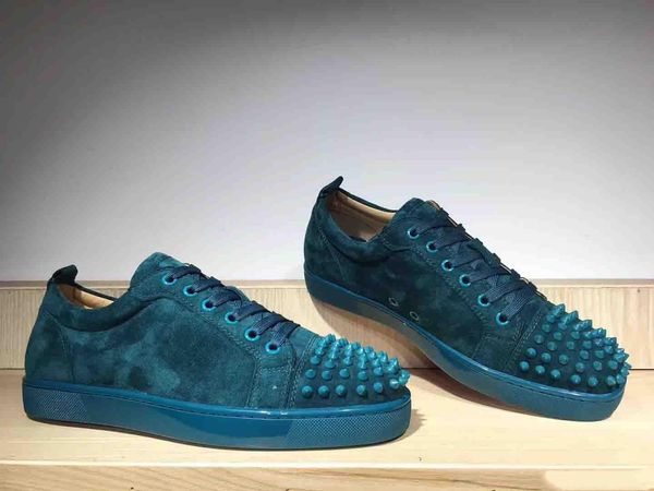 super sneakers red bottom junior spikes flats men's low shoes genuine leather suede lake-blue calfskin junior spikes orlato flat, Black
super sneakers red bottom junior spikes flats men's low shoes genuine leather suede lake-blue calfskin junior spikes orlato flat, Black