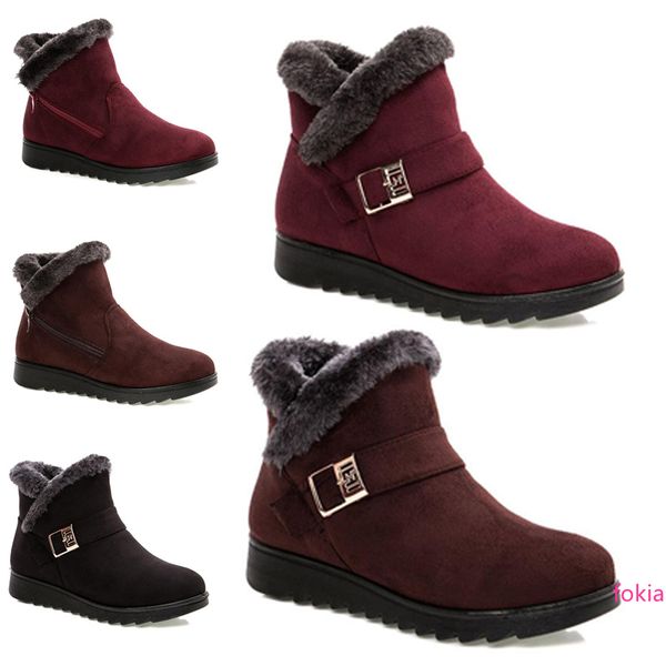 2020 non-brand winter women snow boots triple black wine red brown suede ankle boots mother shoes keep warm 36-40 style 47
2020 non-brand winter women snow boots triple black wine red brown suede ankle boots mother shoes keep warm 36-40 style 47