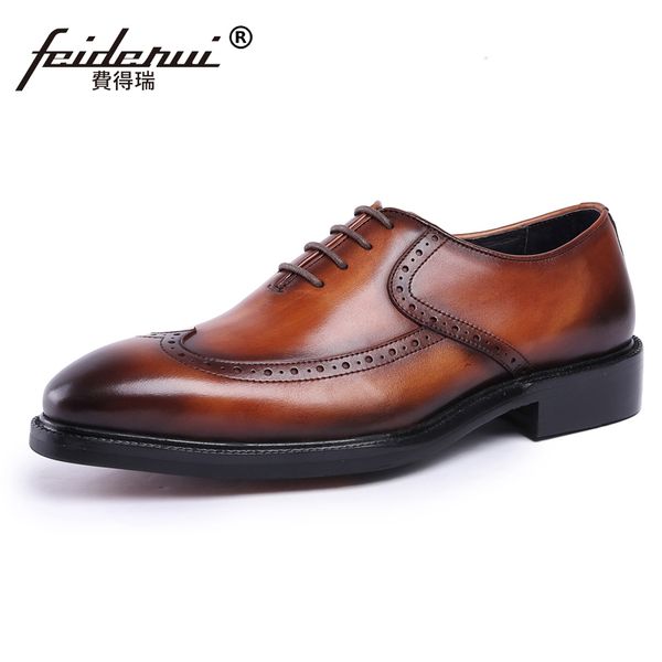 new vintage formal dress man platform carved brogue shoes genuine leather round toe men's handmade wedding party oxfords js80, Black
new vintage formal dress man platform carved brogue shoes genuine leather round toe men's handmade wedding party oxfords js80, Black